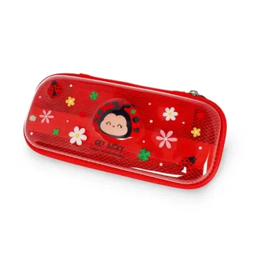 Trousse Transparente Rigide Ladybug