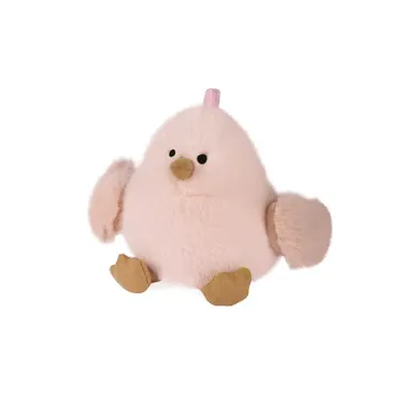PIOU - Peluche poussin rose - 15 cm
