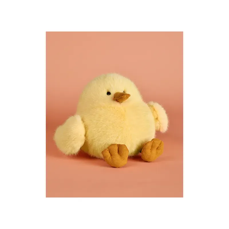 PIOU - Peluche poussin jaune - 15 cm