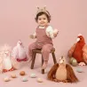 Peluche POULETTE Rousse - 20 cm