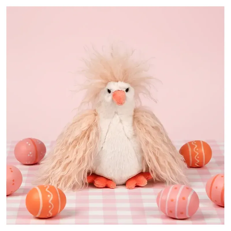 Peluche POULETTE Frisottis - 20 cm