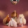 Peluche POULETTE Frisottis - 20 cm