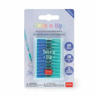 Set de 24 Recharges pour Crayon Empilable
