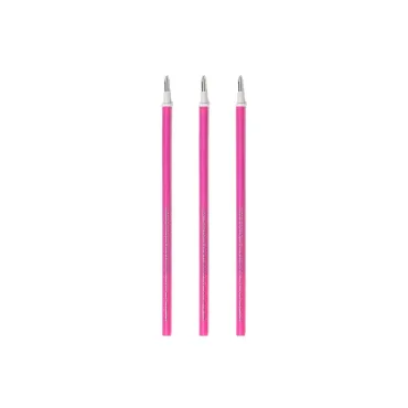 Set de 3 Recharges pour Stylo à Encre Gel Effaçable - Encre rose