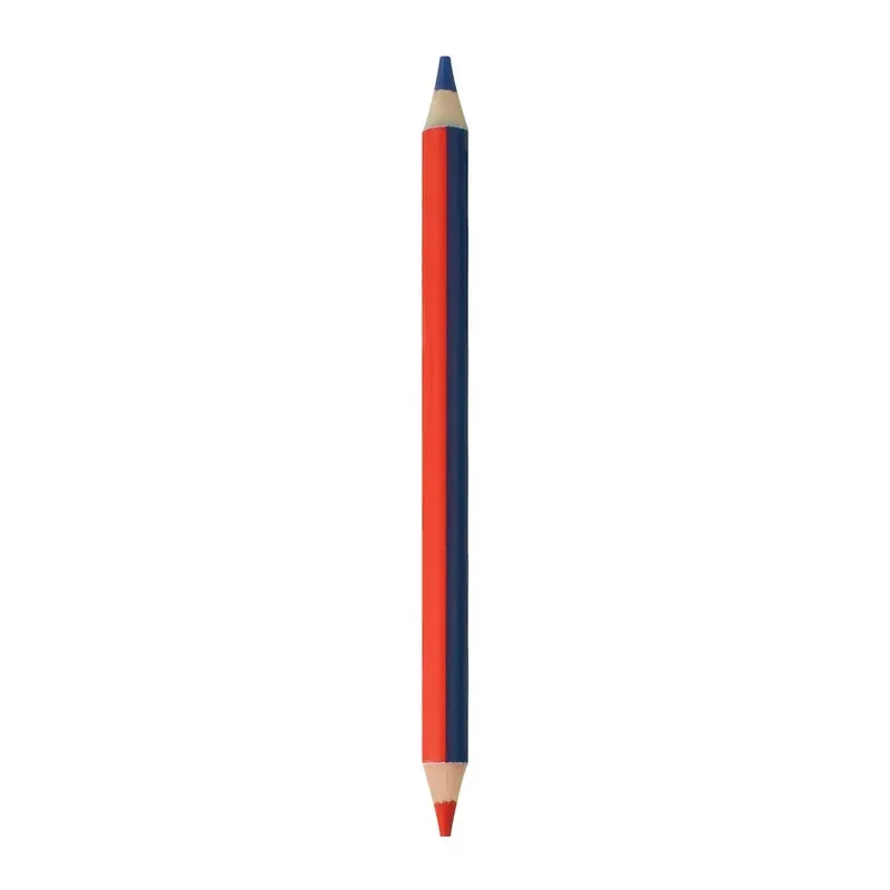 Crayon 2 Couleurs Rouge et Bleu- Jumbo