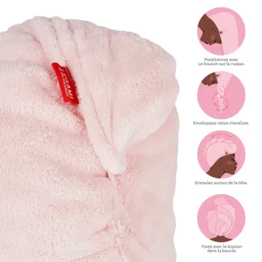 Serviette Turban à Cheveux Kitty
