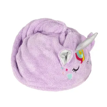 Serviette Turban à Cheveux Unicorn