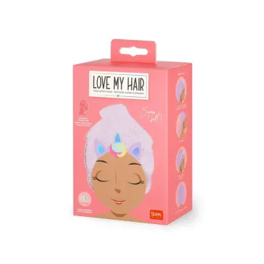 Serviette Turban à Cheveux Unicorn