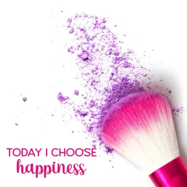 Set de 4 Pinceaux de Maquillage Flowers