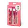 Set de 4 Pinceaux de Maquillage Flowers