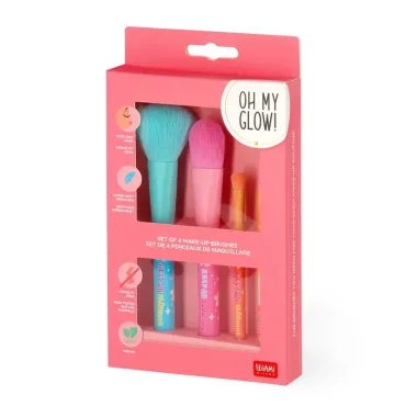 Set de 4 Pinceaux de Maquillage Daisy