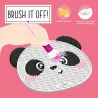 Tapis de Nettoyage pour Pinceaux de Maquillage Panda
