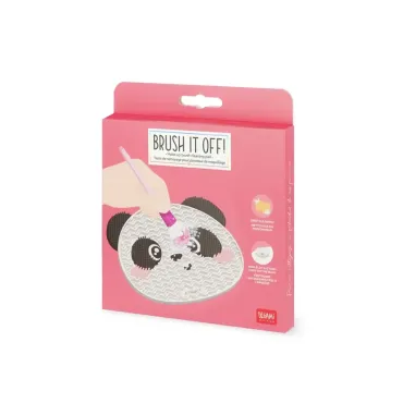 Tapis de Nettoyage pour Pinceaux de Maquillage Panda