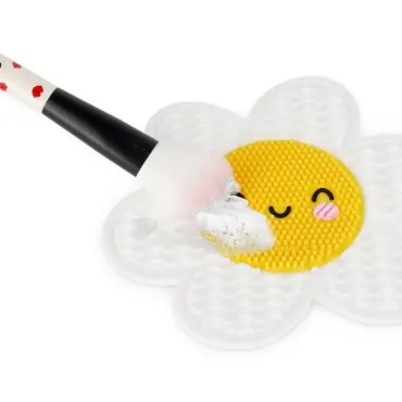 Tapis de Nettoyage pour Pinceaux de Maquillage Daisy