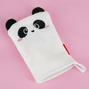 Gant démaquillant Panda