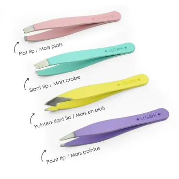 Set de 4 Mini Pinces à Épiler