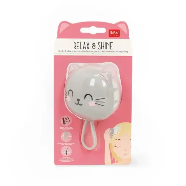 Brosse pour Cuir Chevelu et Shampoing - Kitty