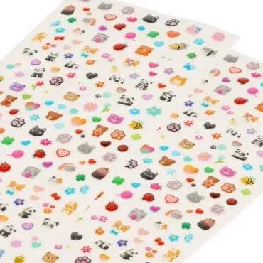 Stickers Pour Ongles Cute Animals