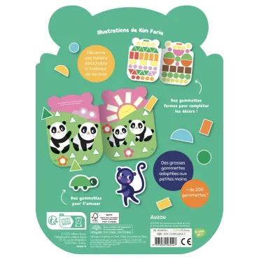 Mes tout premiers autocollants - L'aventure de petit chat