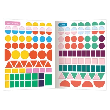 Gommettes formes - L'aventure de petite licorne