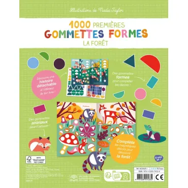 Gommettes formes - L'aventure de petite licorne