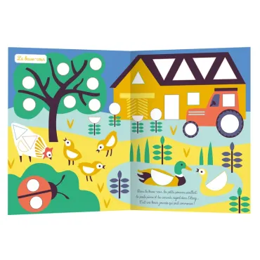 1000 premières gommettes formes - Forêt