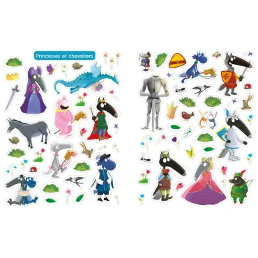 1000 premières gommettes formes - Dinosaures