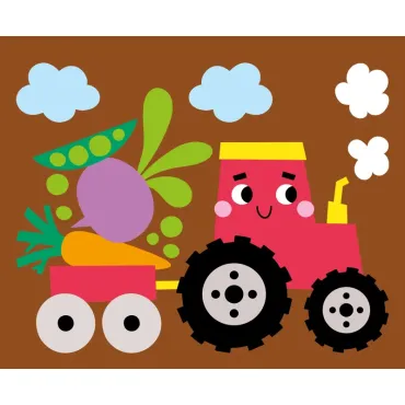 Peintures magiques - Ferme