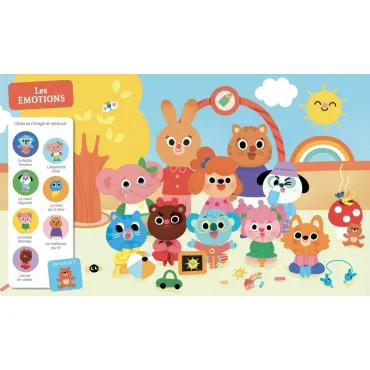 Cherche et trouve des tout-petits - Les émotions
