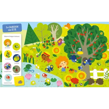 Cherche et trouve des tout-petits - Les saisons