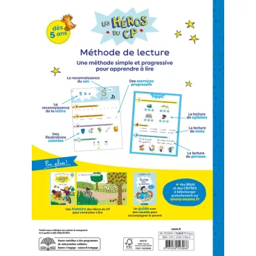 Les Héros du CP - Méthode de lecture