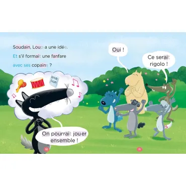 Mes lectures du cp avec Loup - En fanfare ! - Niveau 1