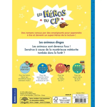 Les Héros du CP - Niveau 1 - Les animaux dingos