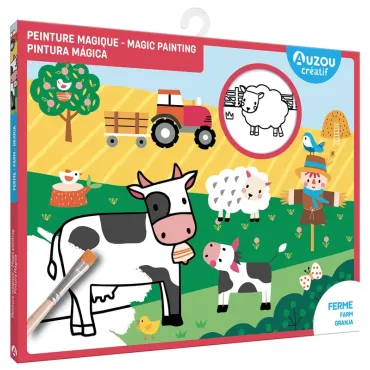 Peinture magique - Ferme