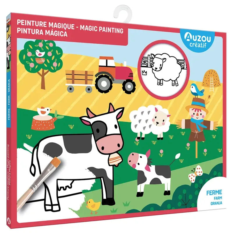 Peinture magique - Ferme