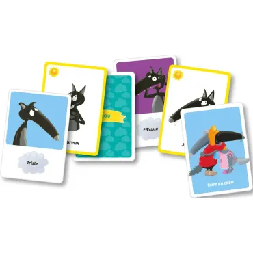 Jeux de cartes - Jeu du Loup - Les émotions