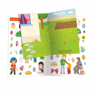 Mes tout premiers autocollants - Mes 500 autocollants pâques