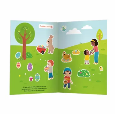 Mes tout premiers autocollants - Mes 500 autocollants pâques