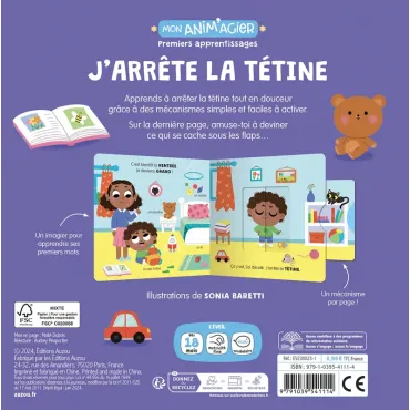 Premiers apprentissages - J'arrête la tétine
