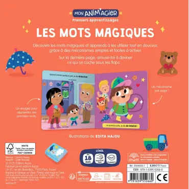 Premiers apprentissages - Les mots magiques