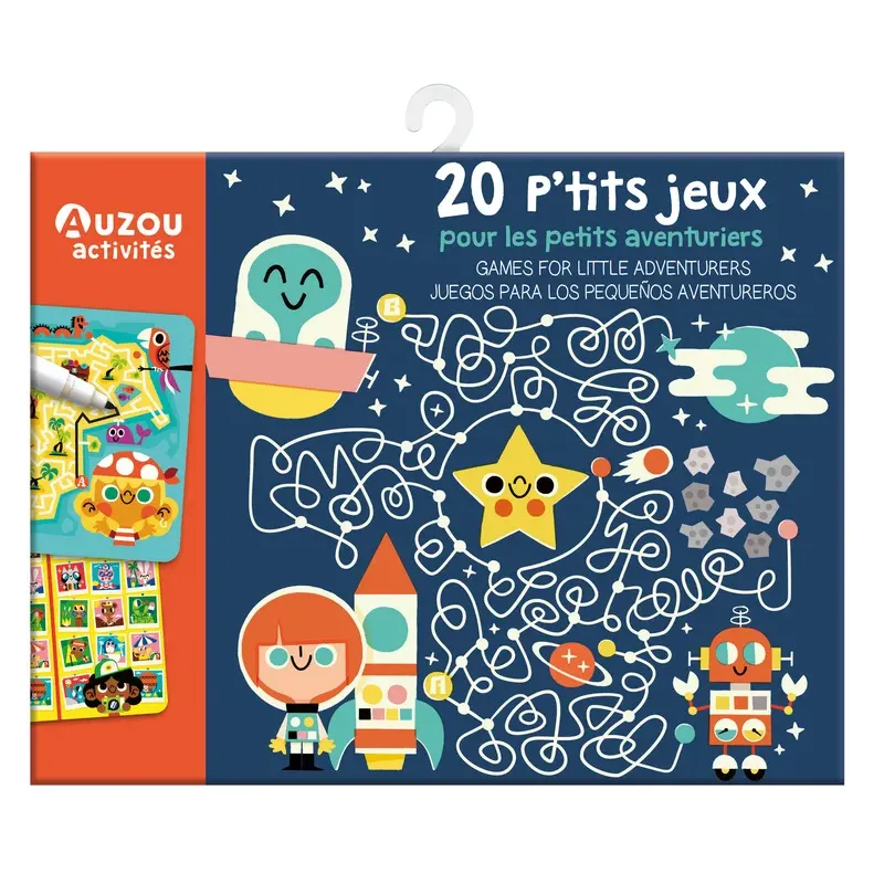 Ma pochette de jeux - 20 p'tits jeux pour les petits aventuriers