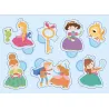 Ma pochette de 100 gommettes - Princesses