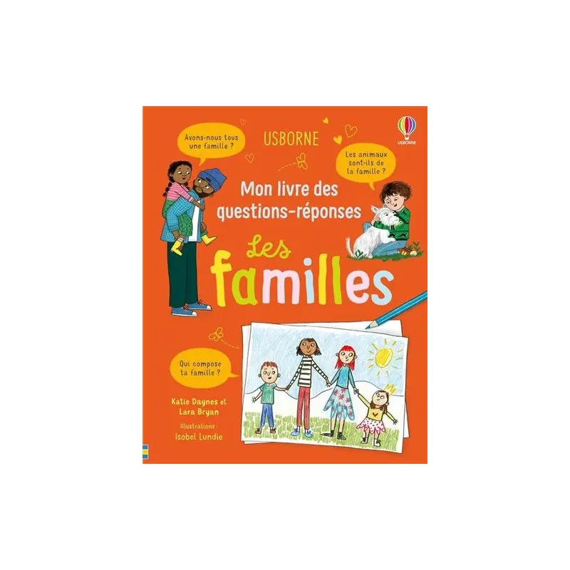 Les familles - Mon livre des questions-réponses