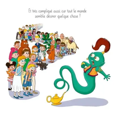 Le génie qui n'aimait pas exaucer les vœux