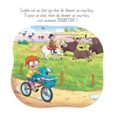 Eusèbe le chat qui rêvait d'être un cow-boy