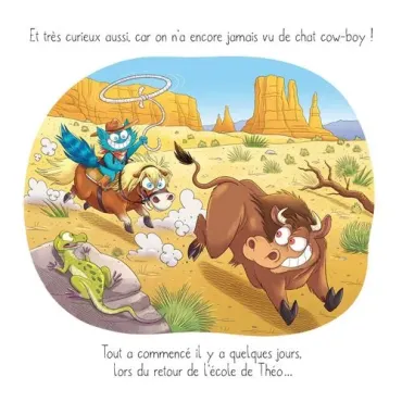 Eusèbe le chat qui rêvait d'être un cow-boy