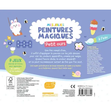 Mes jolies peintures magiques – Petit ours