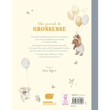 Je t’aime bébé – Mon journal de grossesse