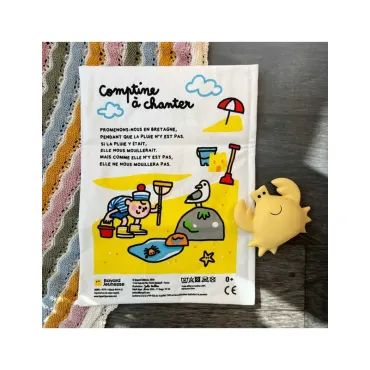 Livre d'éveil à froisser "Bretagne" - Gazette des bébés