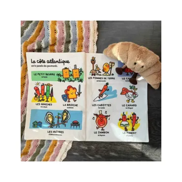 Livre d'éveil à froisser "Côte Atlantique" - Gazette des bébés